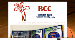 Desktop Screenshot of bccastelnuovo.com