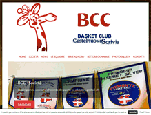 Tablet Screenshot of bccastelnuovo.com
